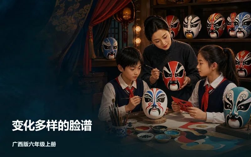 变化多样的脸谱作品封面