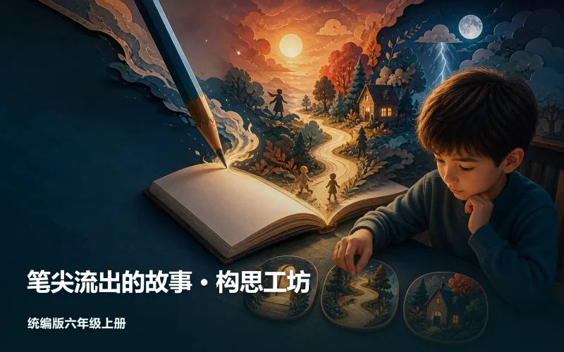 笔尖流出的故事 · 构思工坊作品封面