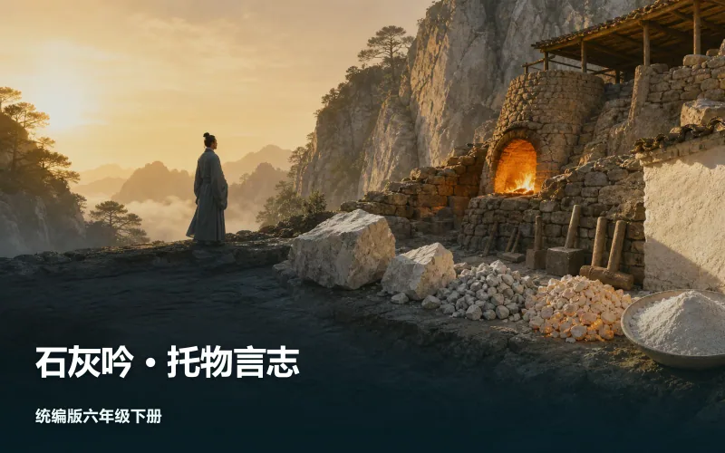 石灰吟 · 托物言志作品封面