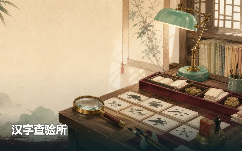 汉字查验所作品封面