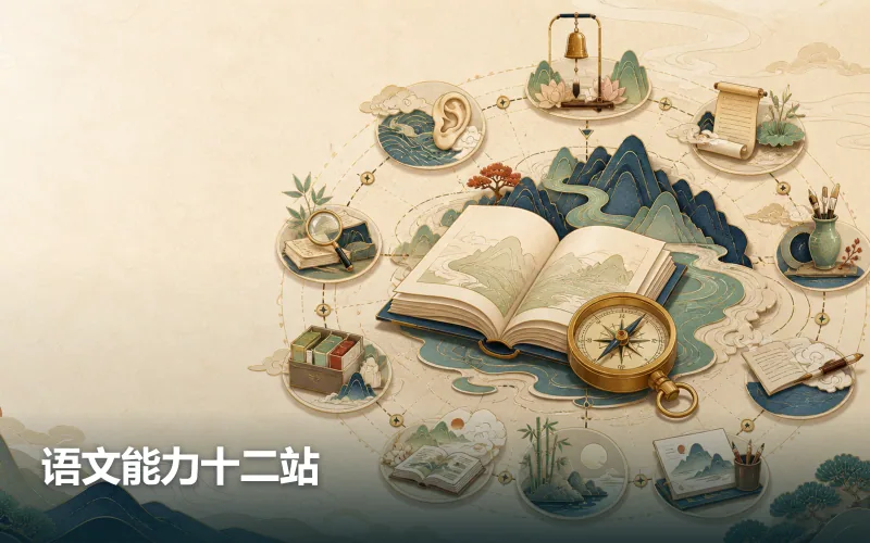 语文能力十二站作品封面