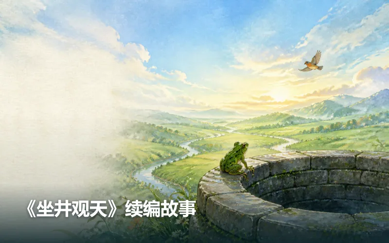 《坐井观天》续编故事作品封面