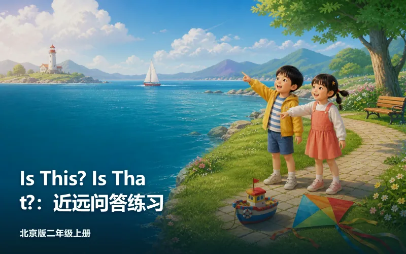 Is This? Is That?:近远问答练习作品封面