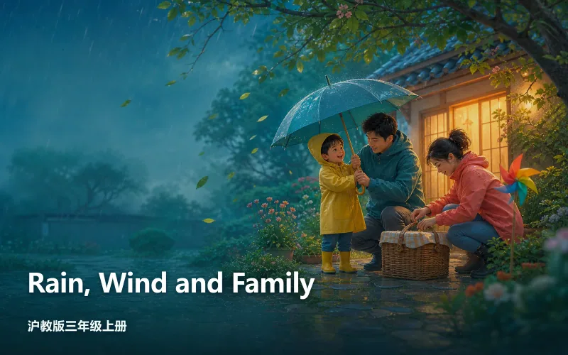 Rain, Wind and Family作品封面
