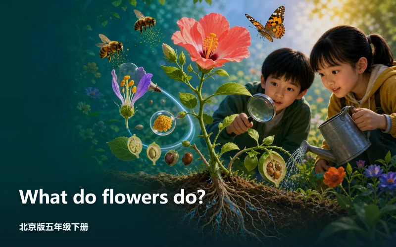 What do flowers do?作品封面