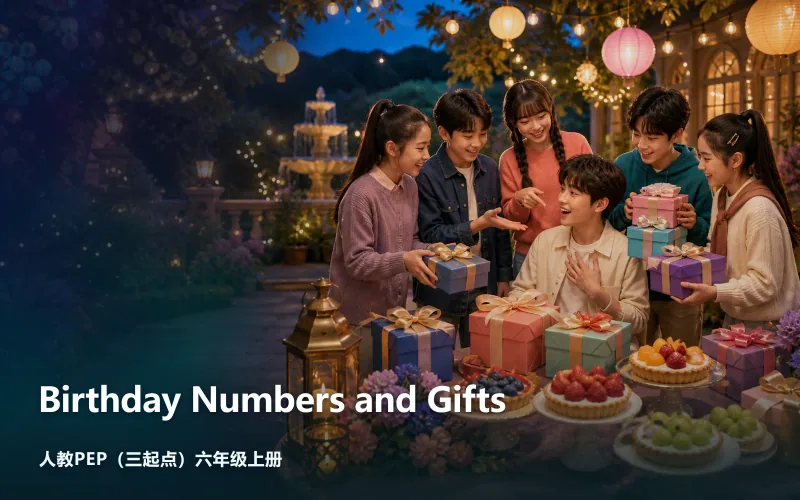 Birthday Numbers and Gifts作品封面