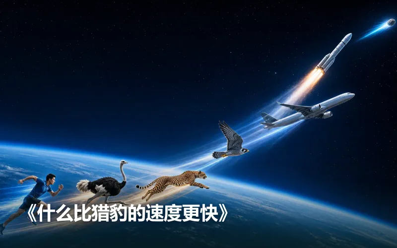 《什么比猎豹的速度更快》作品封面