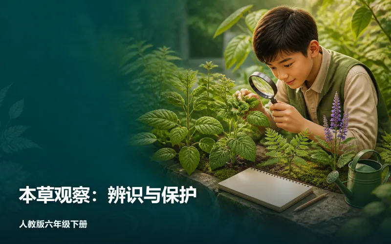 本草观察:辨识与保护作品封面