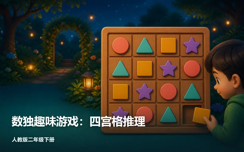 数独趣味游戏:四宫格推理作品封面