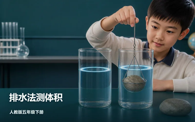 排水法测体积作品封面