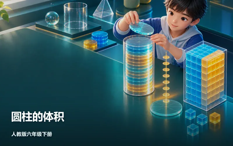 圆柱的体积作品封面