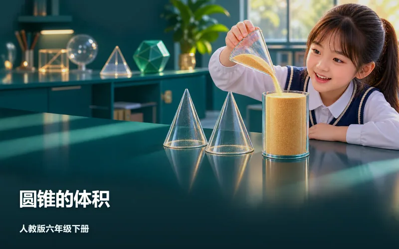 圆锥的体积作品封面