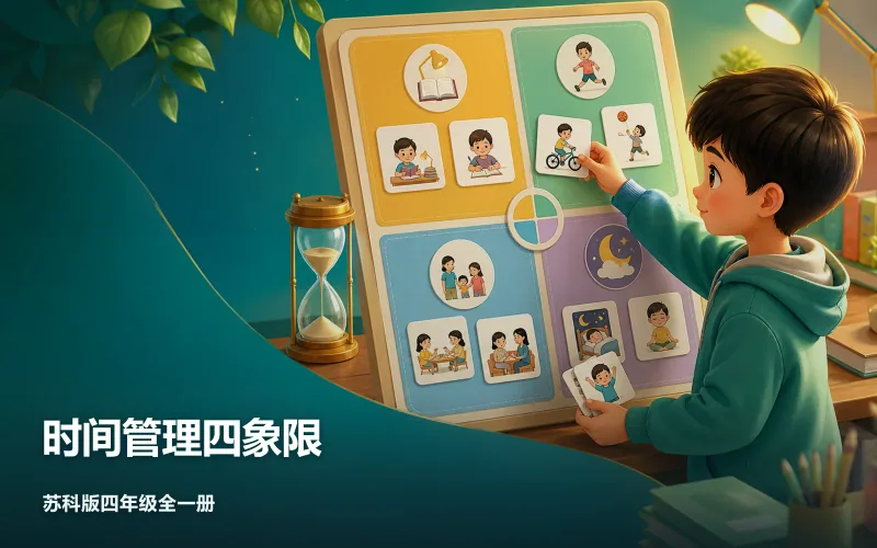 时间管理四象限作品封面