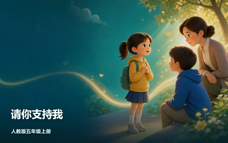 请你支持我作品封面