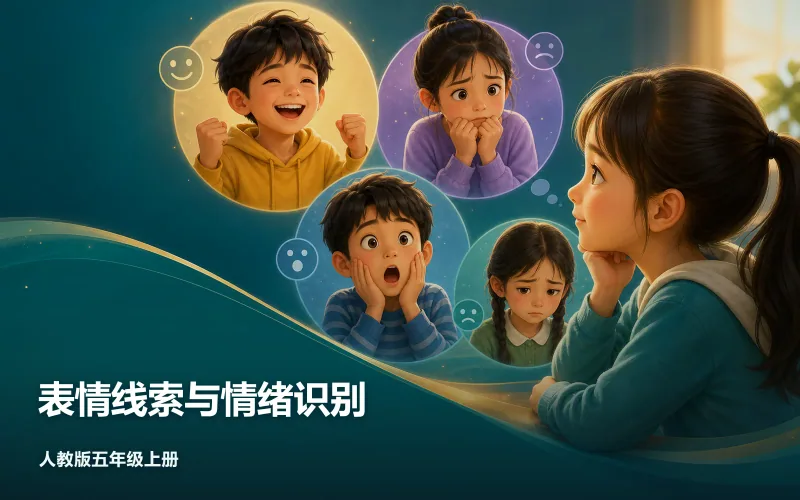 表情线索与情绪识别作品封面