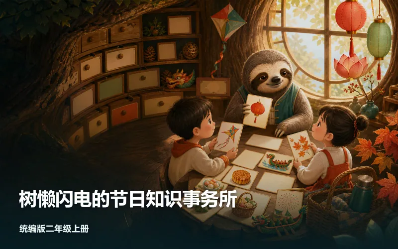 树懒闪电的节日知识事务所作品封面