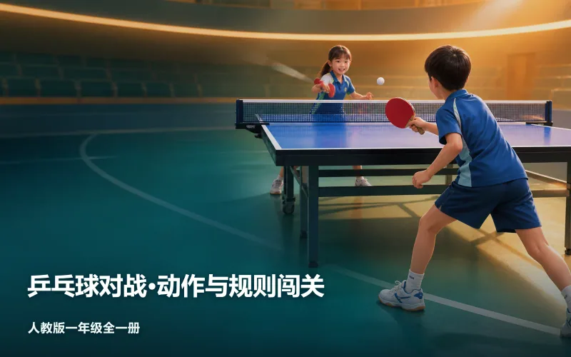 乒乓球对战·动作与规则闯关作品封面