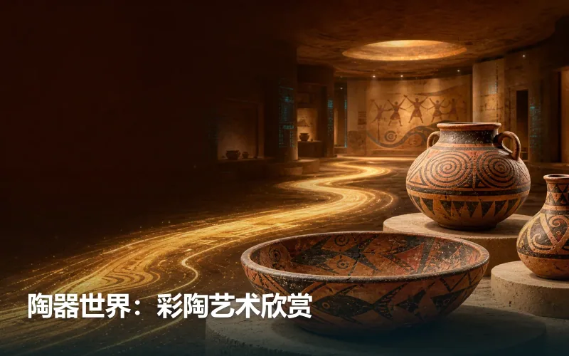 陶器世界:彩陶艺术欣赏作品封面