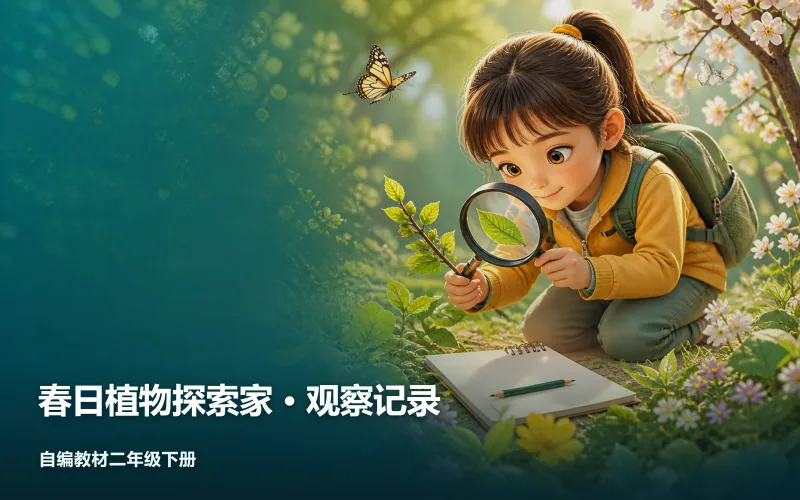 春日植物探索家 · 观察记录作品封面