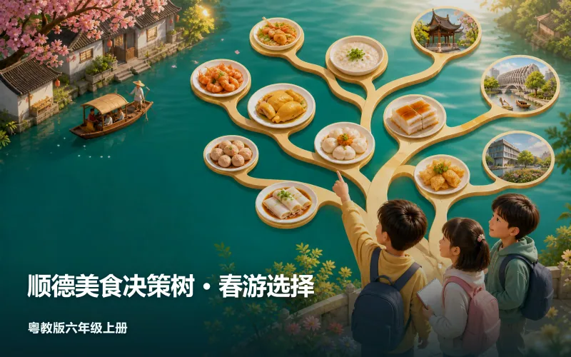 顺德美食决策树 · 春游选择作品封面